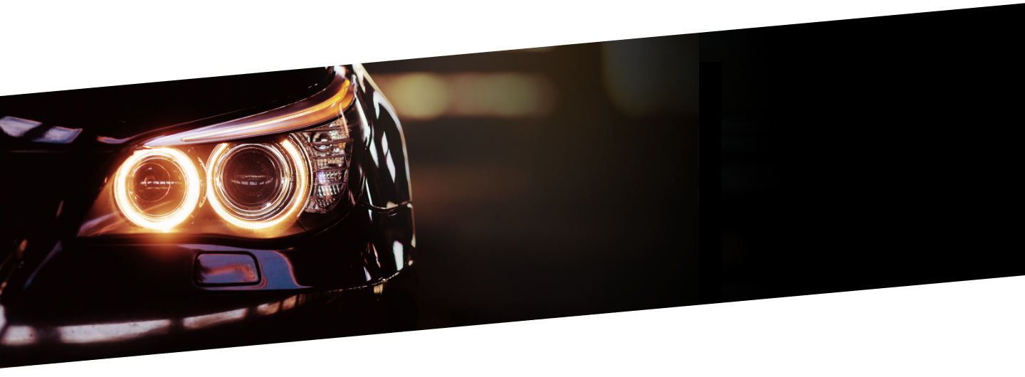 headlight of car